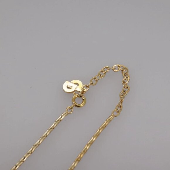 Christian Dior Necklace metal Gold Auth yk16832 - Picture 9 of 12